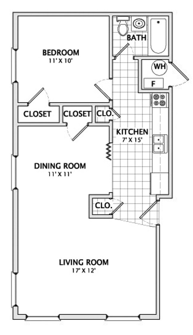 Floorplan - Clark Street