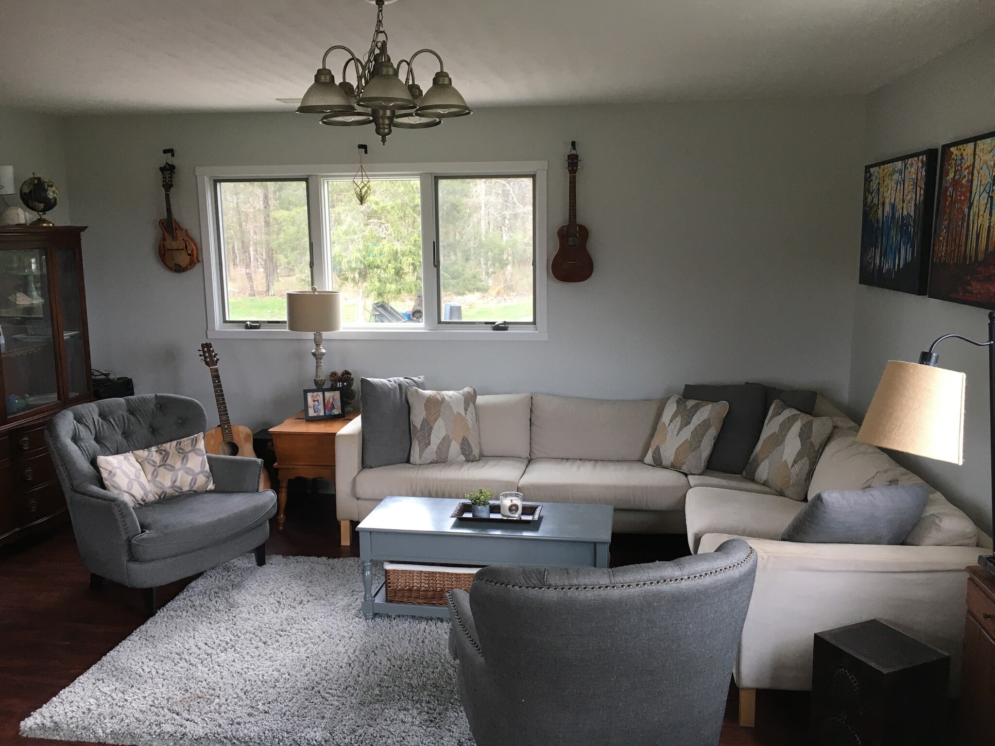 Example of living room furnished. - 2353 Lusters Gate Rd