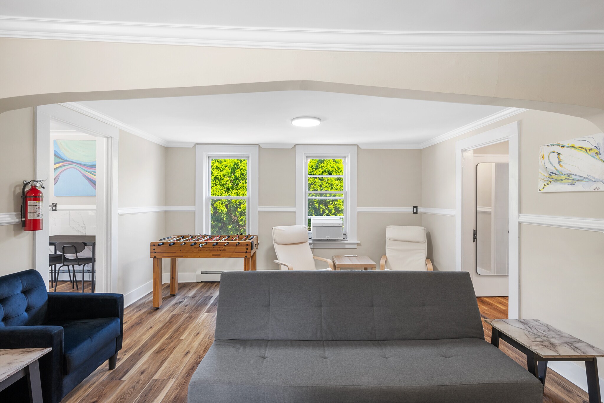 Unit E Living Room - 3 Pearl St