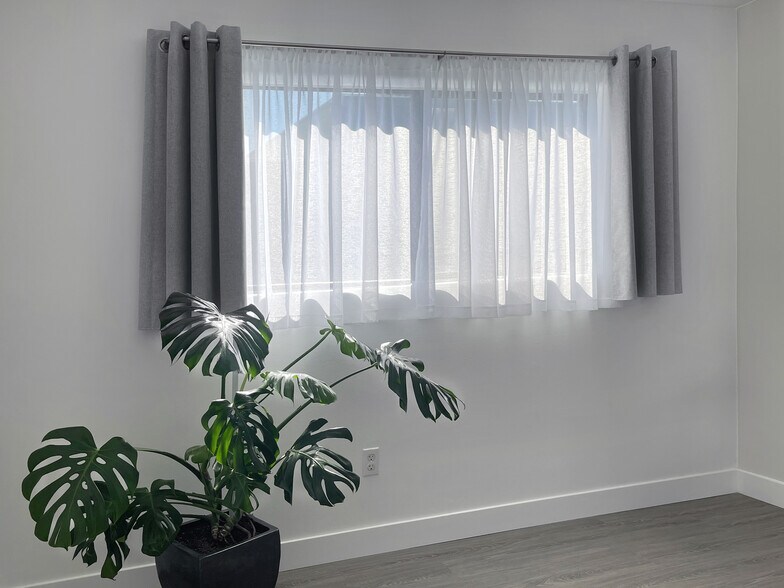 Custom sheer + black out curtains included - 9047 Langdon Ave