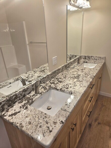 Granite Counter Double Sink Master Vanity - 1408 Edington Ave