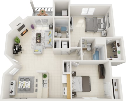 Floorplan - Oaks at La Cantera
