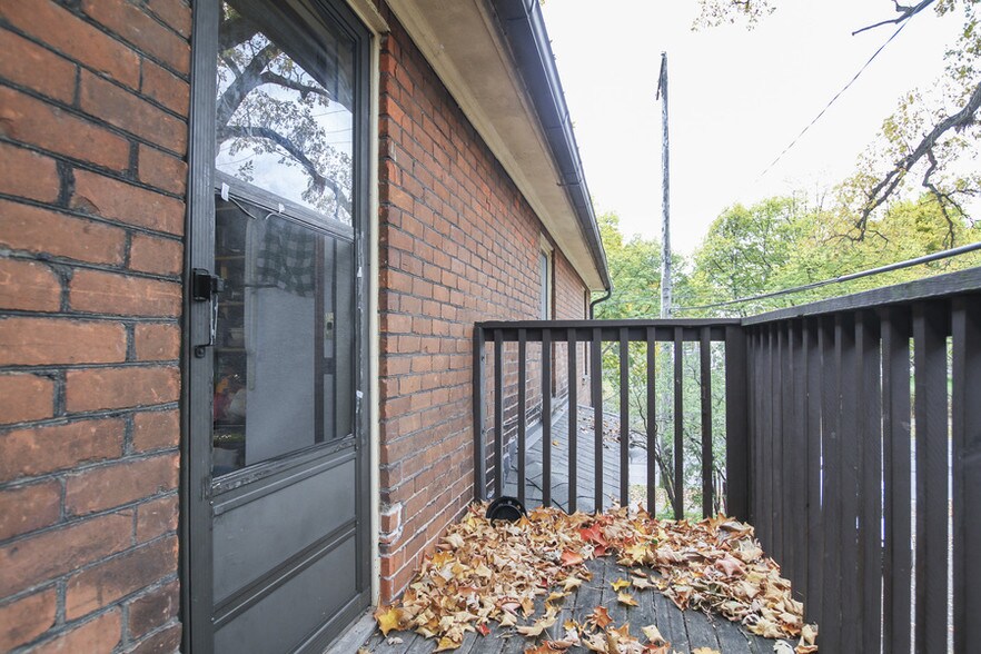 Porch from the Kitchen - 213 N Division St