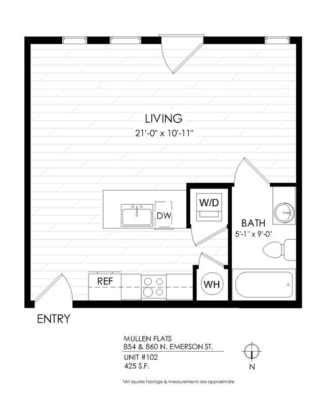 Floorplan - Mullen Flats