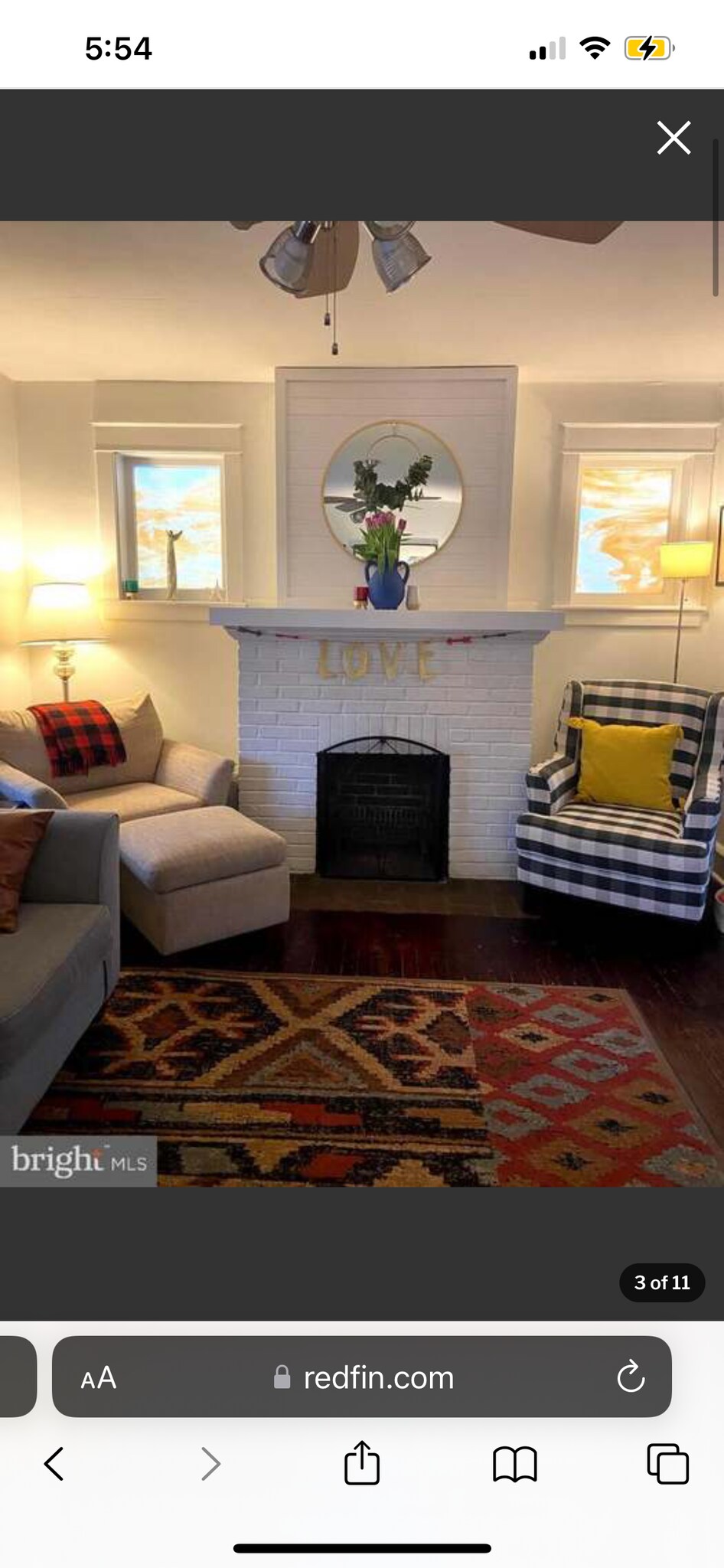 Living room - 2542 Cleveland Ave