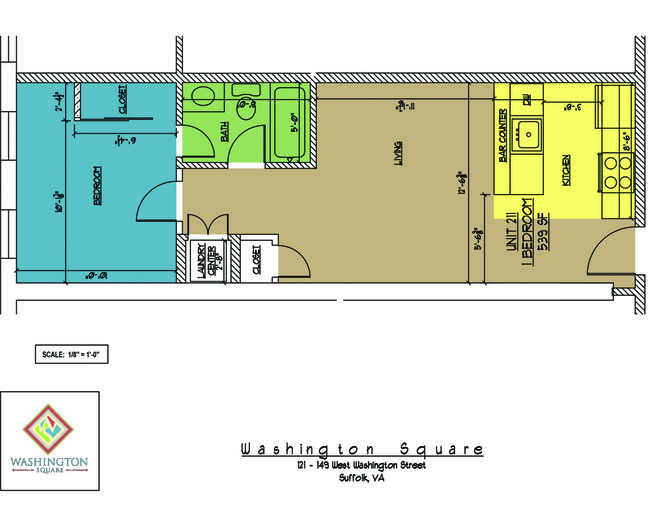 Floorplan - Washington Square