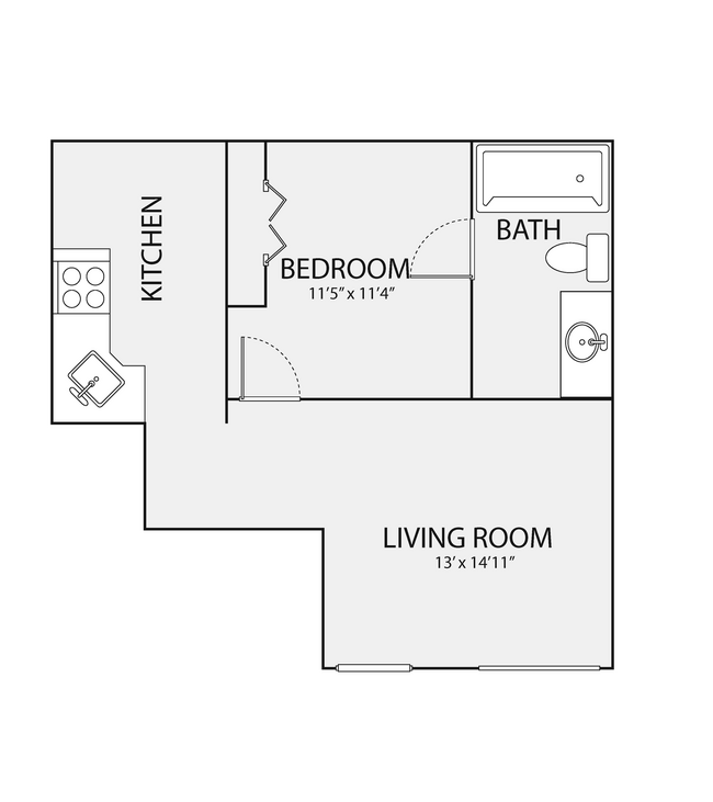 Floorplan - Bouldin Creek Apartments