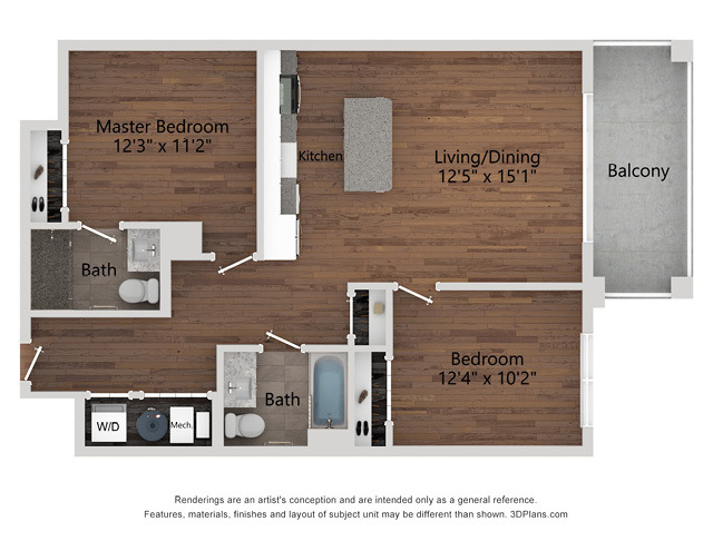 Floorplan - Monroe Aberdeen Place