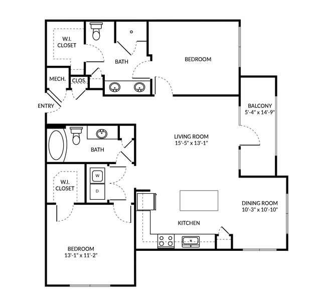 Floorplan - Echo Baytown