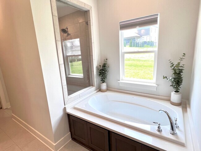 Primary bathroom. - 47 Bowman Ct