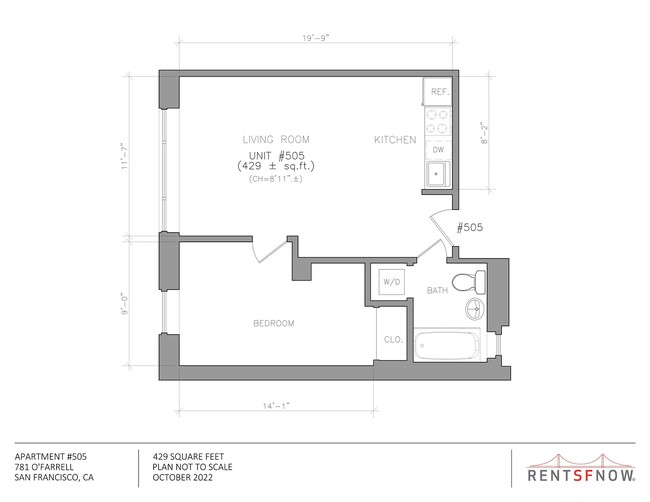 Floorplan - 781 O'Farrell