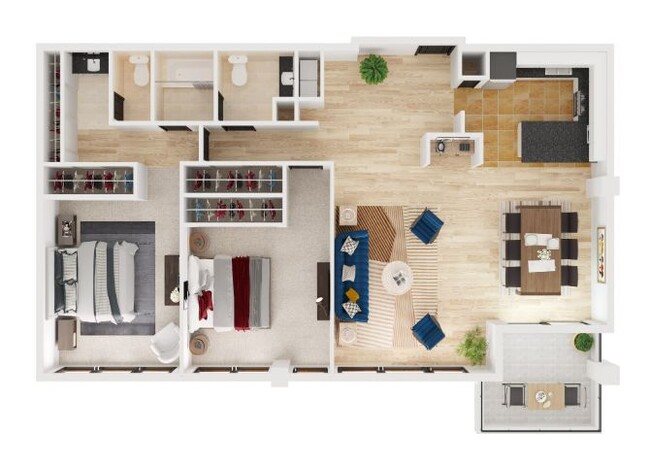 Floorplan - Skyline Terrace