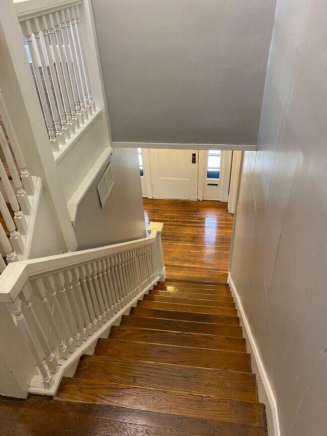 Stairwell and bannister - 3901 N Pennsylvania St