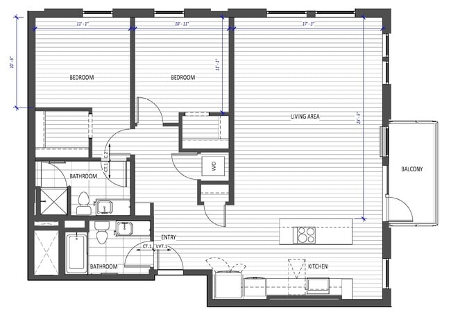 Floorplan - Hyas Point Apartments
