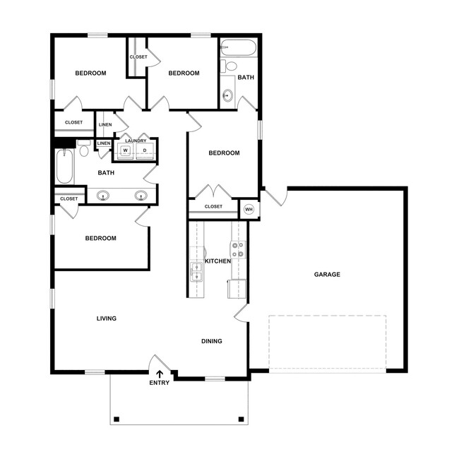 Floorplan - Parkridge Apartments