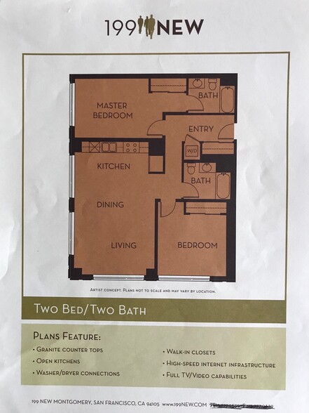 floor plan - 180 New Montgomery St