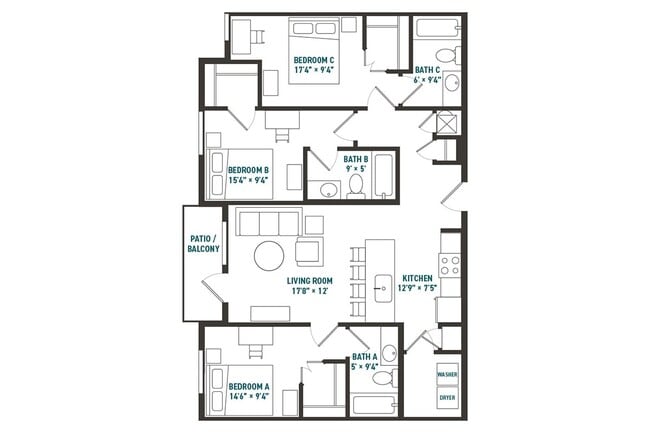 Comet 3x3 1106 - Northside Apartments