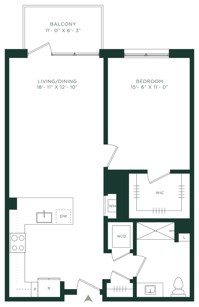 Floorplan - The Pearl at Station Bay