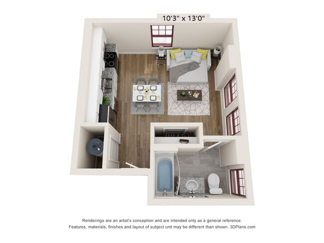 Floorplan - Starr High Studios