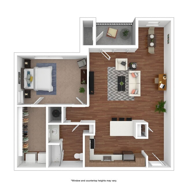Floorplan - Smyrna Village Apartments of Louisville