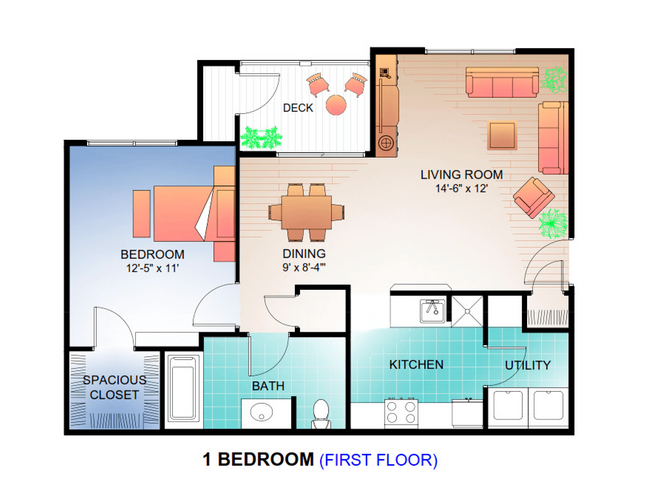 Floorplan - SoCo Park Apartment Homes