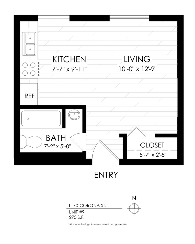 Floorplan - Crown Apartments