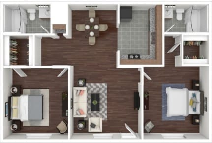 2BR/2BA B1 - The Grove at Pinemont