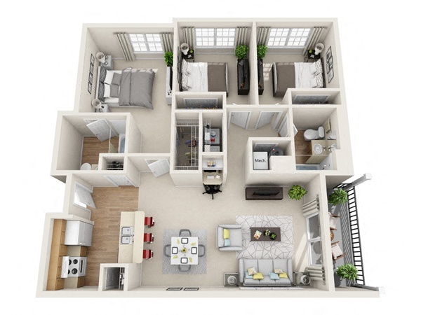 Floorplan - Waterford Place