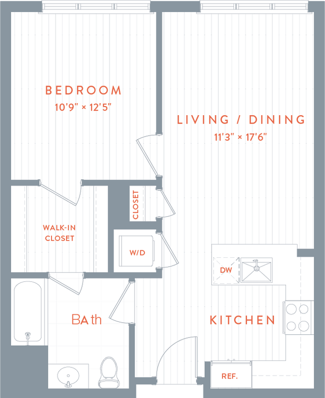 Floorplan - Rivet Apartments