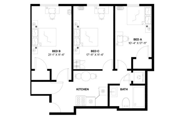 Building Photo - Room in Shared 3 bed/1 bath home