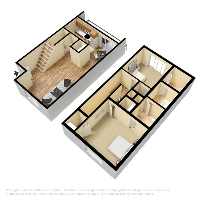 Floorplan - Diamond  Trail Apartments