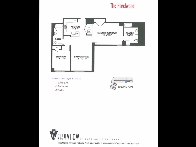 The Hazelwood - Skyview Apartments at Carriage City Plaza