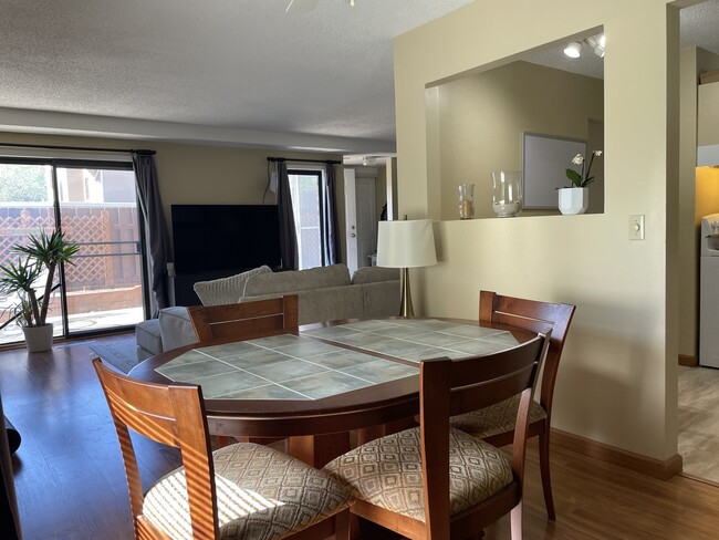 Dining Area and Patio door - 4745 Cedar Lake Rd S