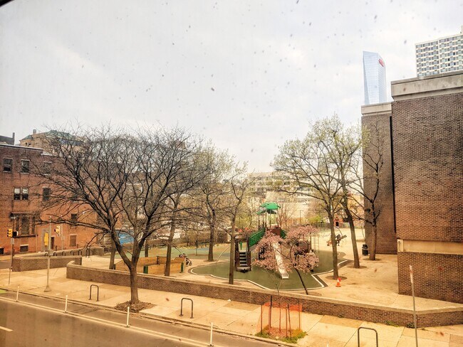 The view from the second floor - 109 S 22nd St