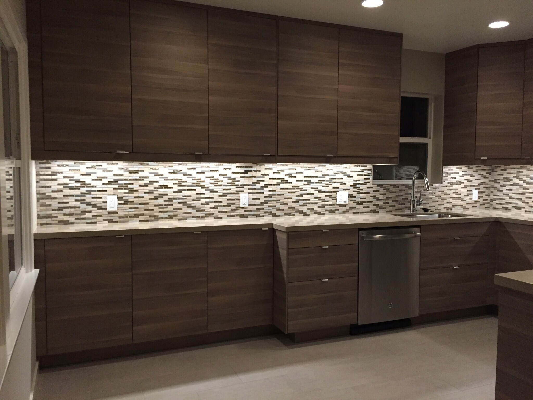 kitchen at night - 272 Termino Ave