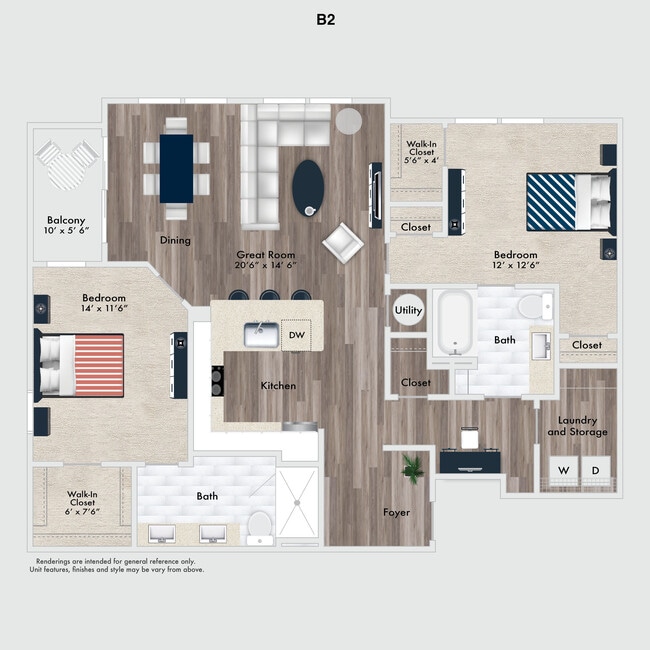 Floorplan - The Pearl at Marina Shores