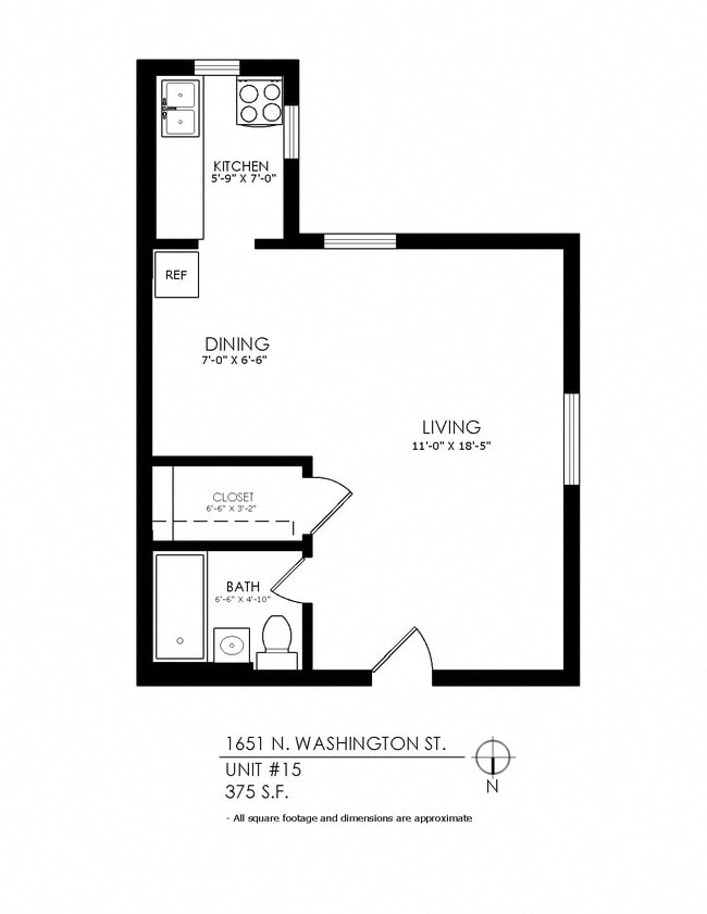 Floorplan - 1651 Washington