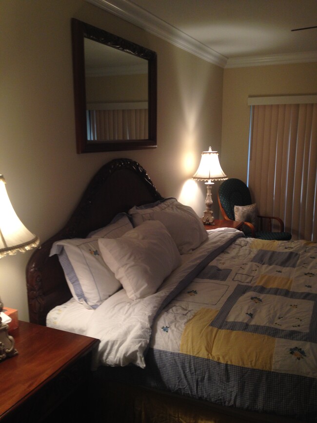 master bedroom with king bed set - 135 Deer Creek Blvd