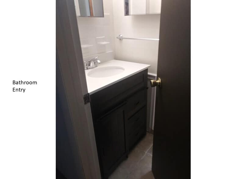 bathroom vanity - 419 N 2nd St