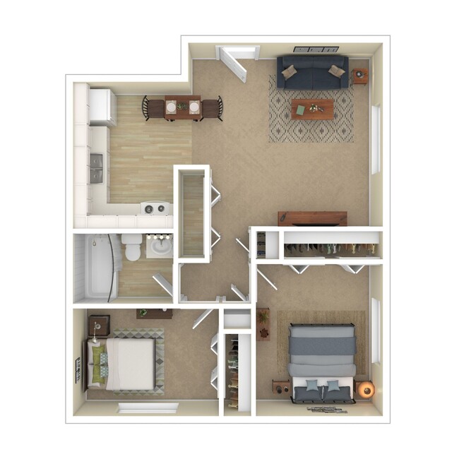 Floorplan - Norwalk Park Apartments