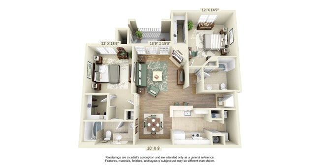 2 Bed/2 Bath - Ariana Cypress Estates