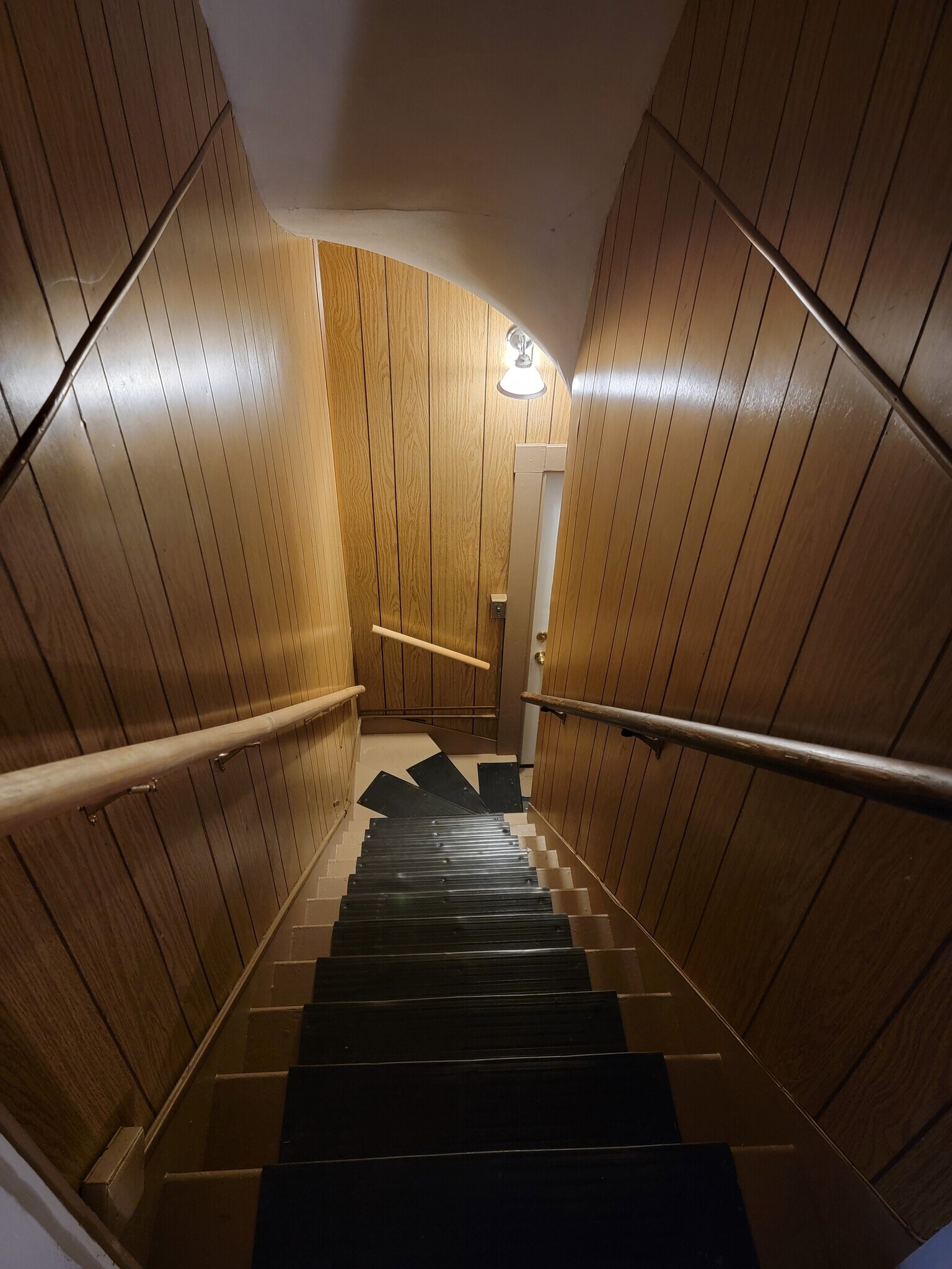 Rear entrance/exit stairs - 27 Walkley Rd