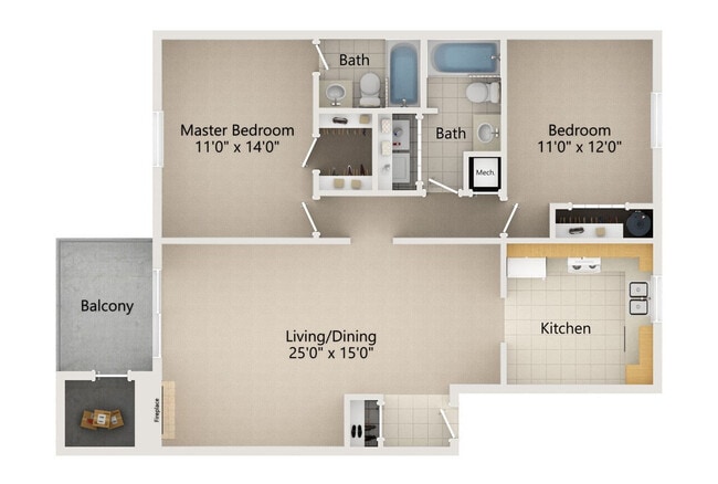 Floorplan - Heathstead I