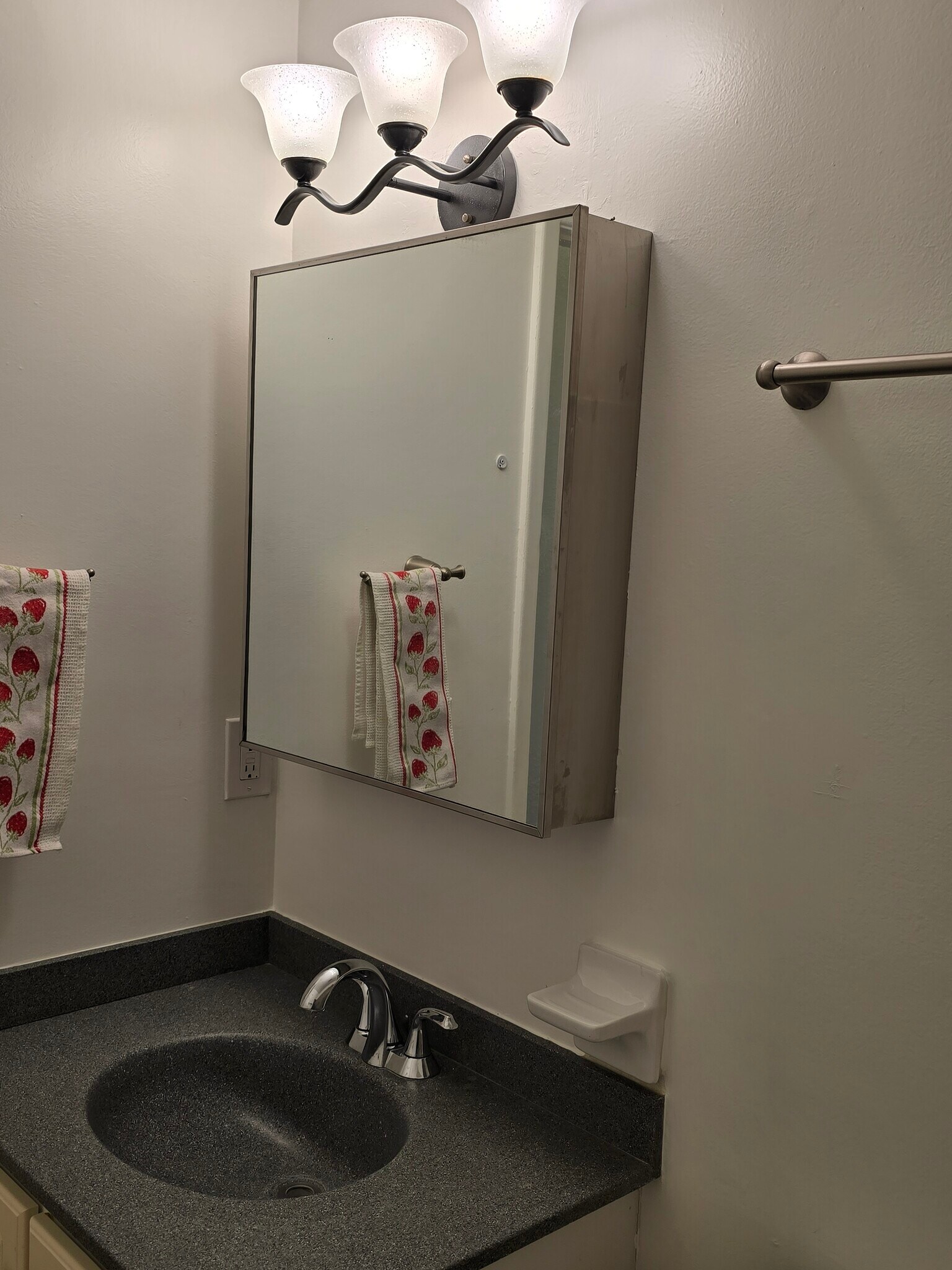 Bathroom storage - 12103 Viewpoint Dr