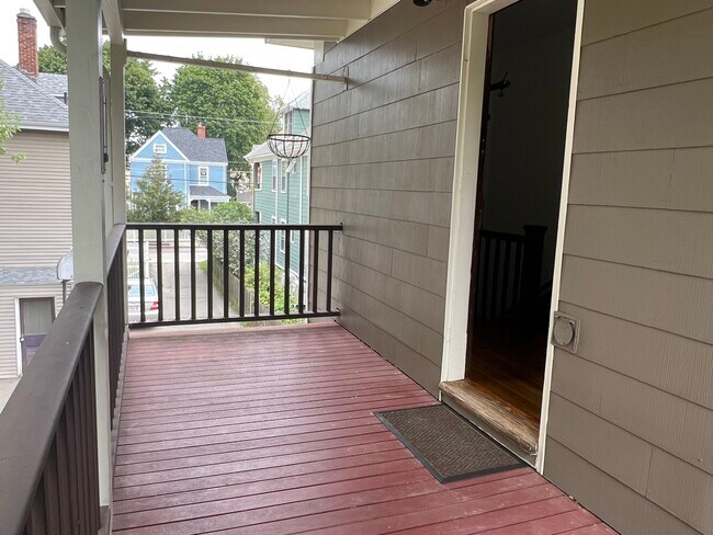 Rear Open Porch - 7 Fairfield St