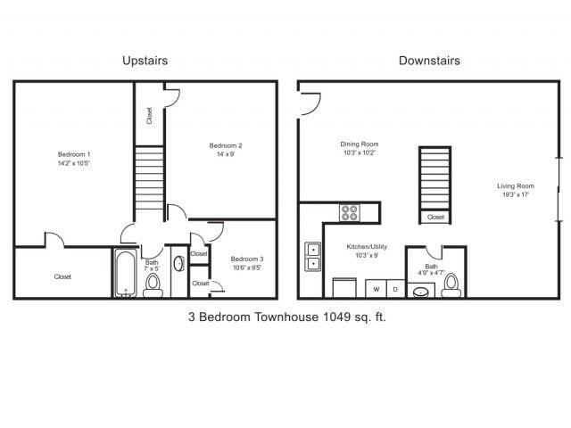 3BR/1.5BA - Highlands