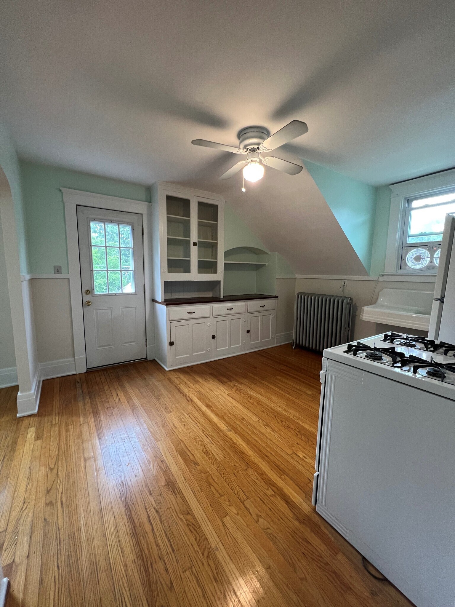 Kitchen door leading to private outdoor balcony - 61 Hirschfield Dr