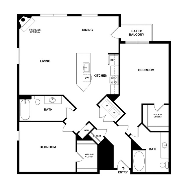 Floorplan - 7166 at Belmar