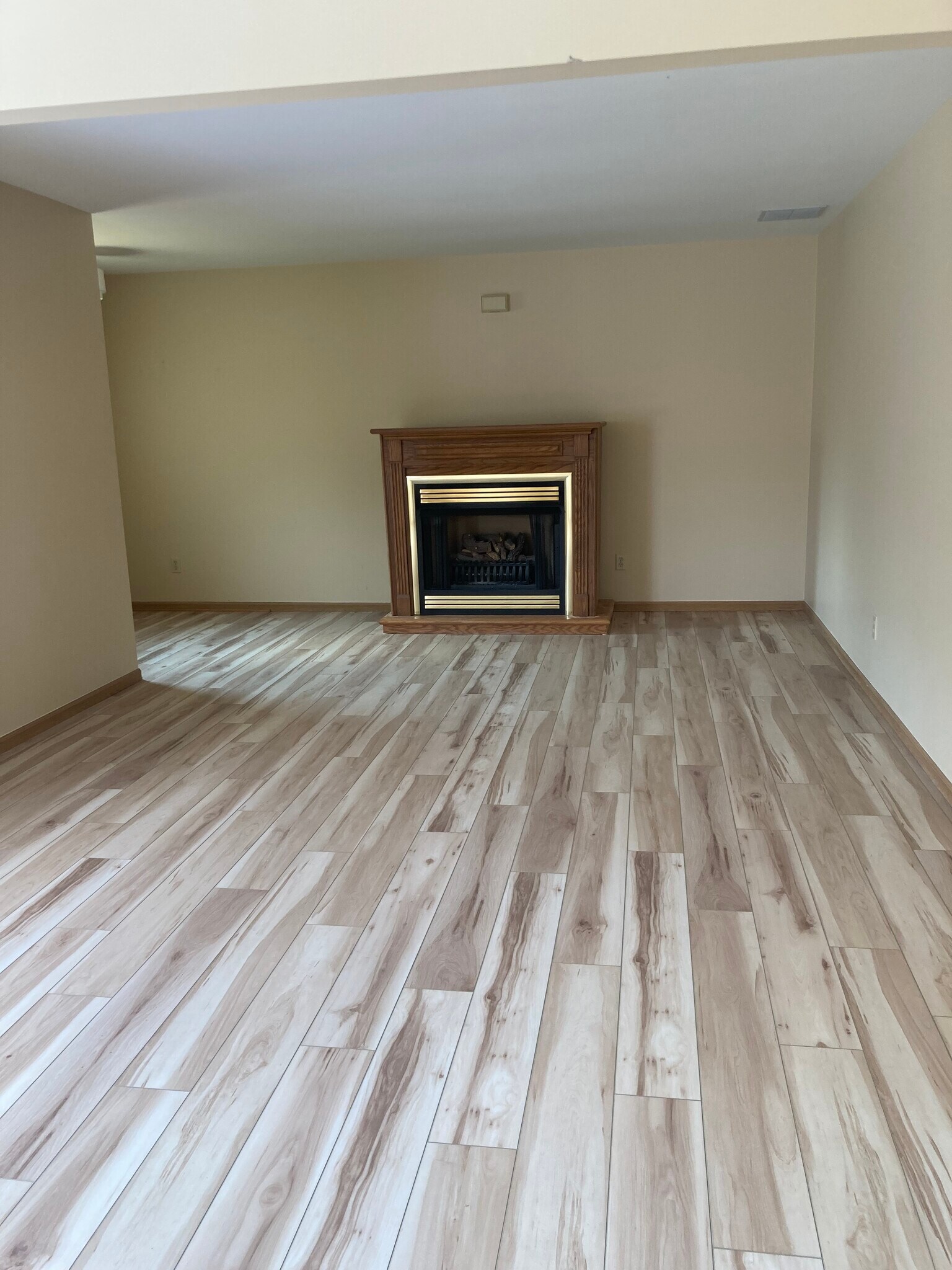 Living Room w/Gas Fireplace - 412 11th Cir SE