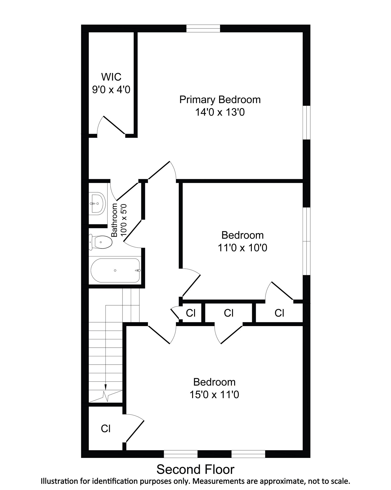 Second Floor - 216 Holly Street